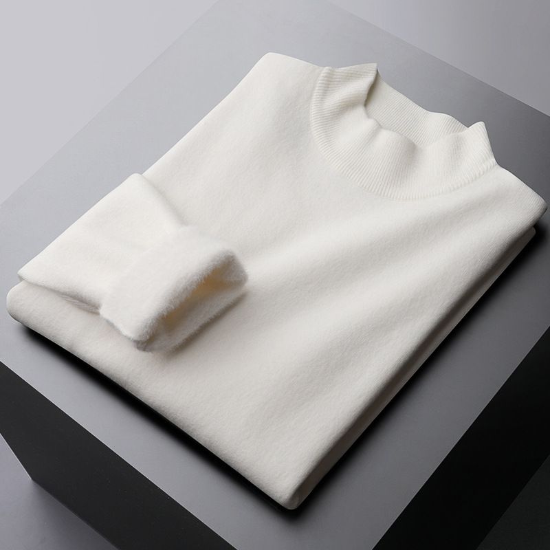 Antonios™ - Warm velvet turtleneck sweater