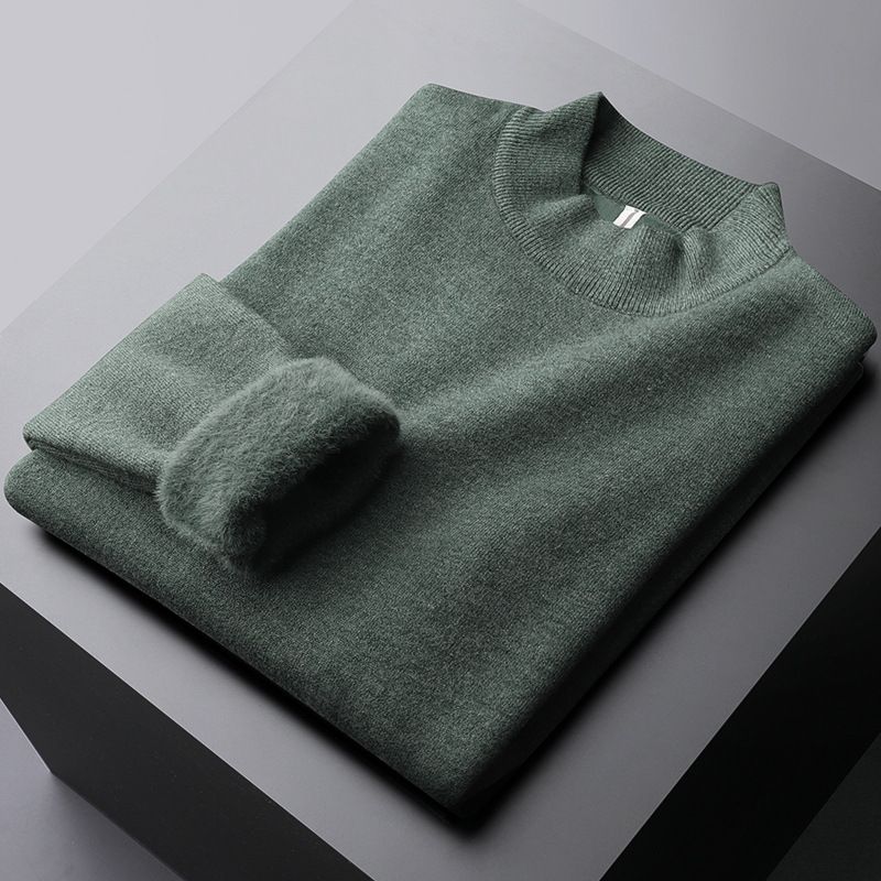 Antonios™ - Warm velvet turtleneck sweater