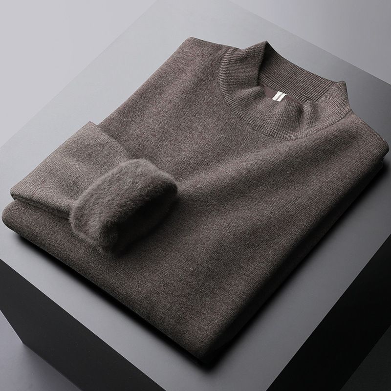 Antonios™ - Warm velvet turtleneck sweater