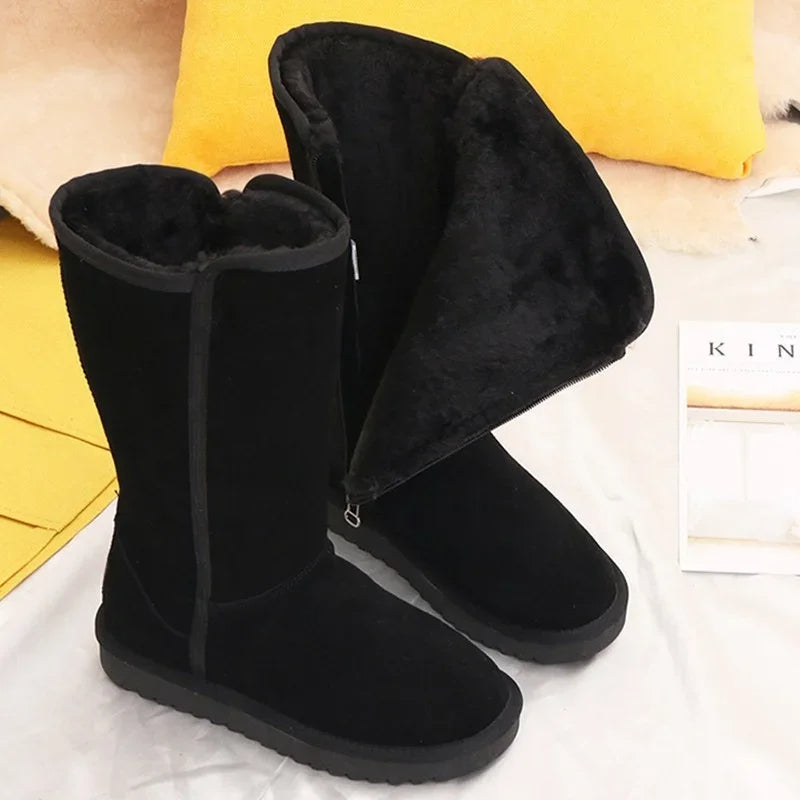 CozyStep™ - Shearling-Lined Winter Boots