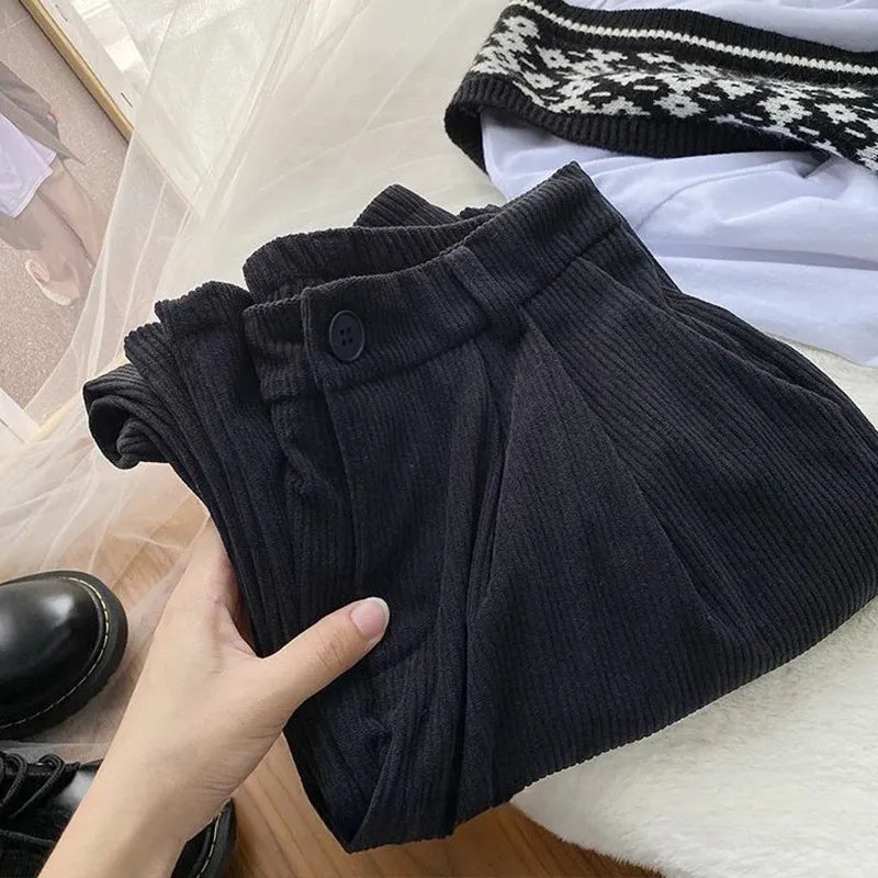 Gecelia™ - Corduroy Wide-Leg Pants