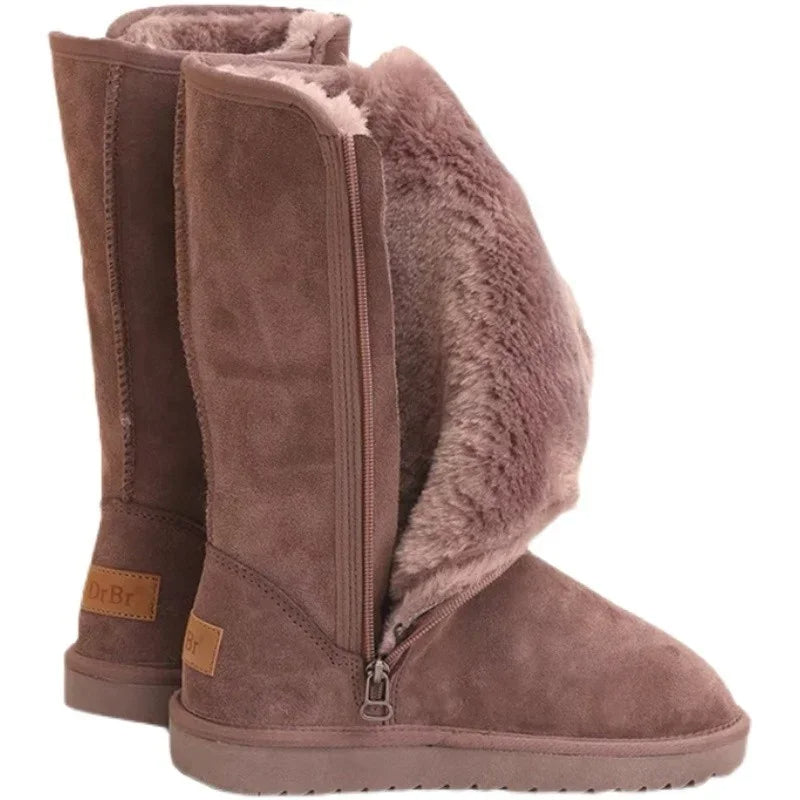 CozyStep™ - Shearling-Lined Winter Boots