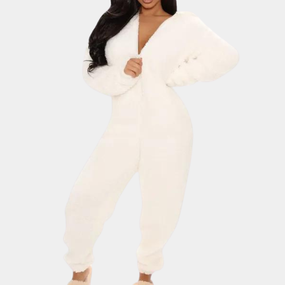 Mara™ - Gezellige chique jumpsuit pyjamaset