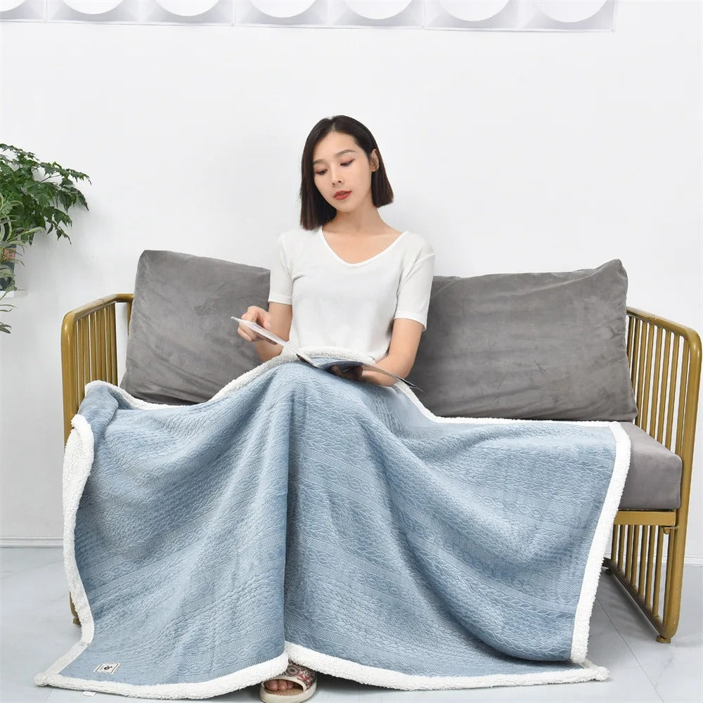 Ingrid™ - CozyFlair Multi-Use Flannel Blanket