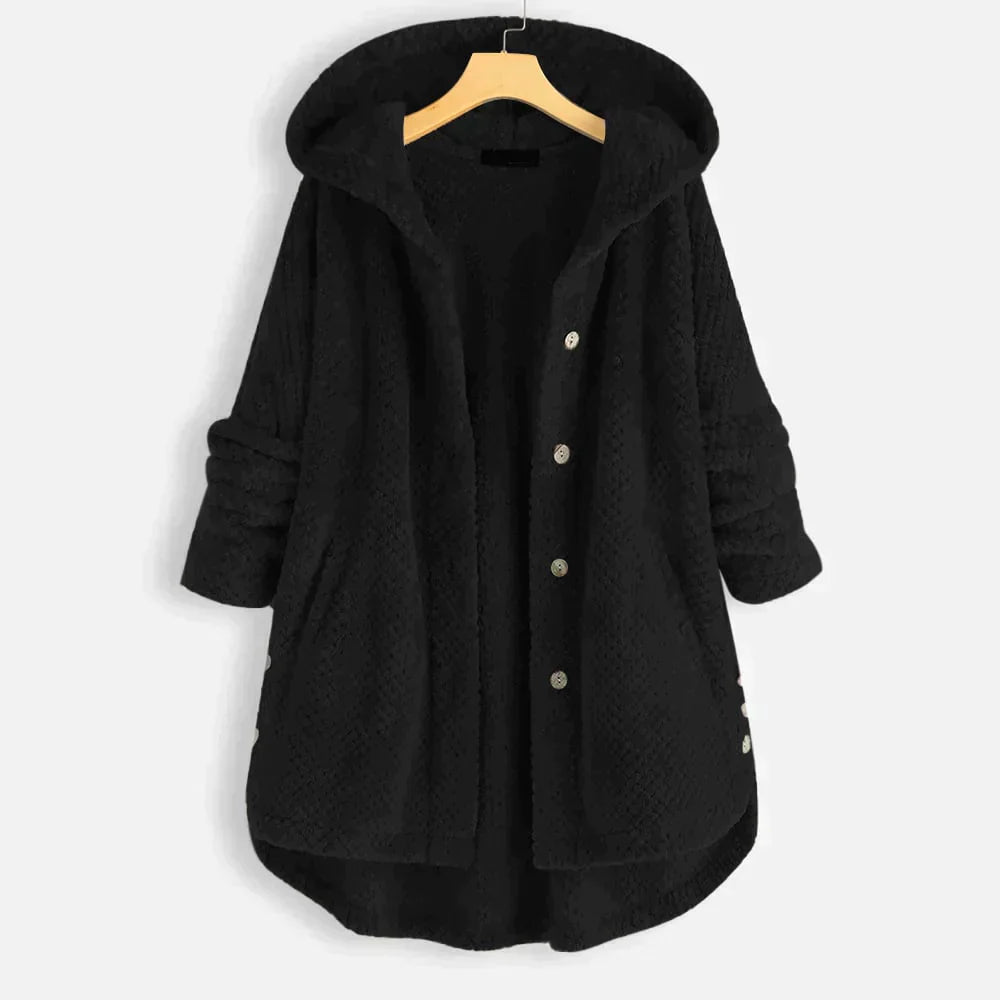 Larissa™ - Fleece gevoerde trui met capuchon
