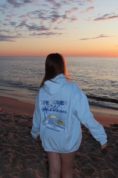 Cecilie™ - Beachy geborduurde hoodie