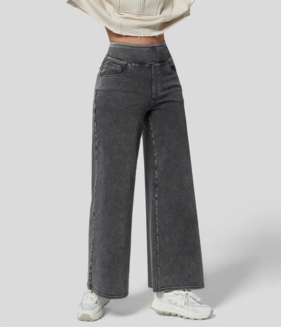 Halara™ - Werkjeans met hoge taille