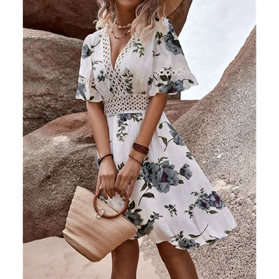 Lacey™ - Zomerjurk met kant 