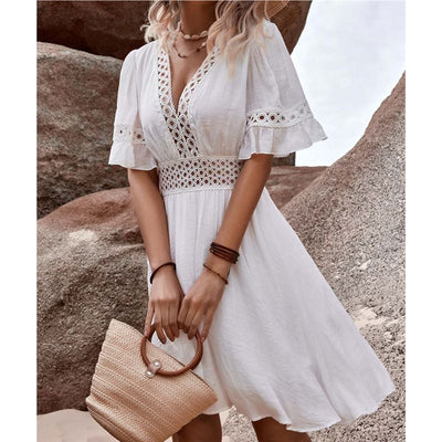 Lacey™ - Zomerjurk met kant 
