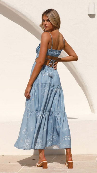 Lila™ | Halter Backless  Long Dress
