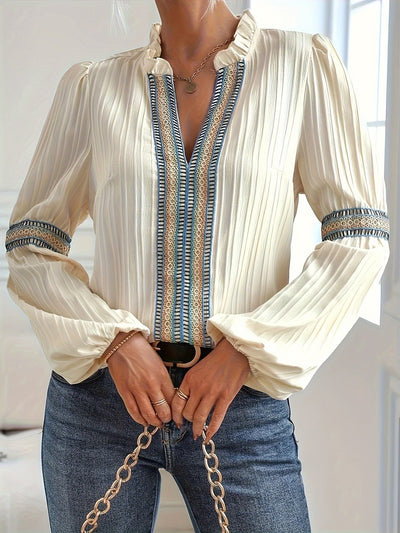 Cora™ - Kanten Blouse 