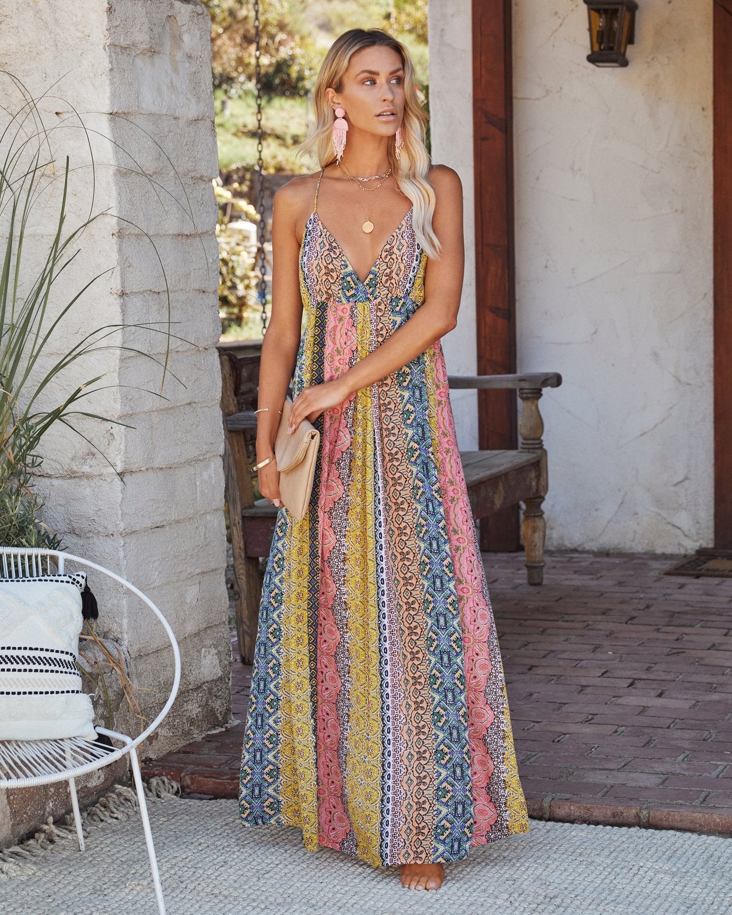 Sicile™ | Bohemian Backless Dress