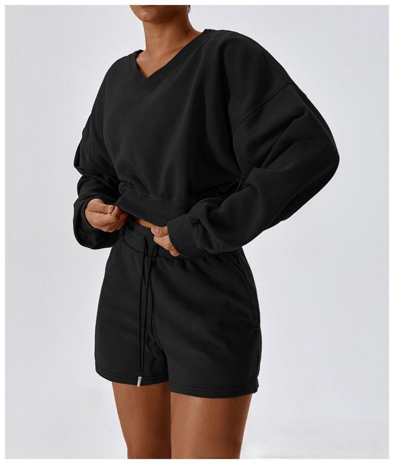 Alva™ -  Hoodie Shorts Set