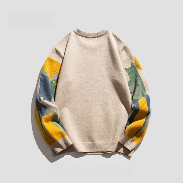 Kent™- Vintage Desert Cats Sweater