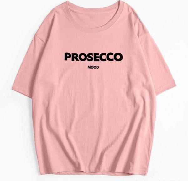 Nina™- Prosecco Mood Oversized T-Shirt