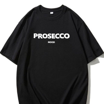 Prosecco Mood oversized T-skjorte