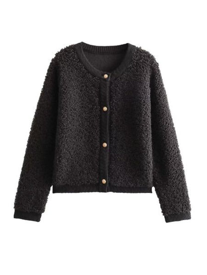 Maia™ - Teddy Cardigan Knit Jacket