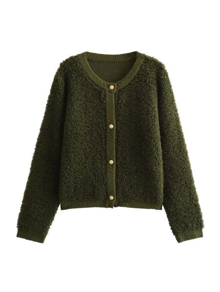 Maia™ - Teddy Cardigan strikket jakke