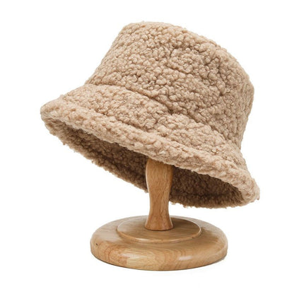 Lena™ -  Winter Plush Fuzzy Bucket Hat