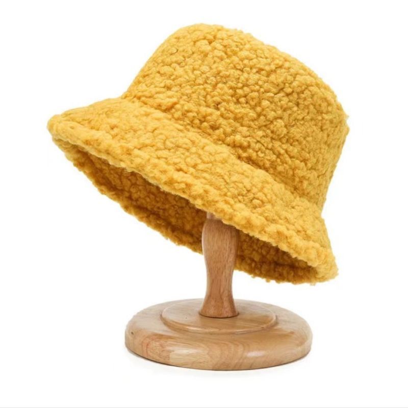 Lena™ - Vinterplysj Fuzzy Bucket Hat