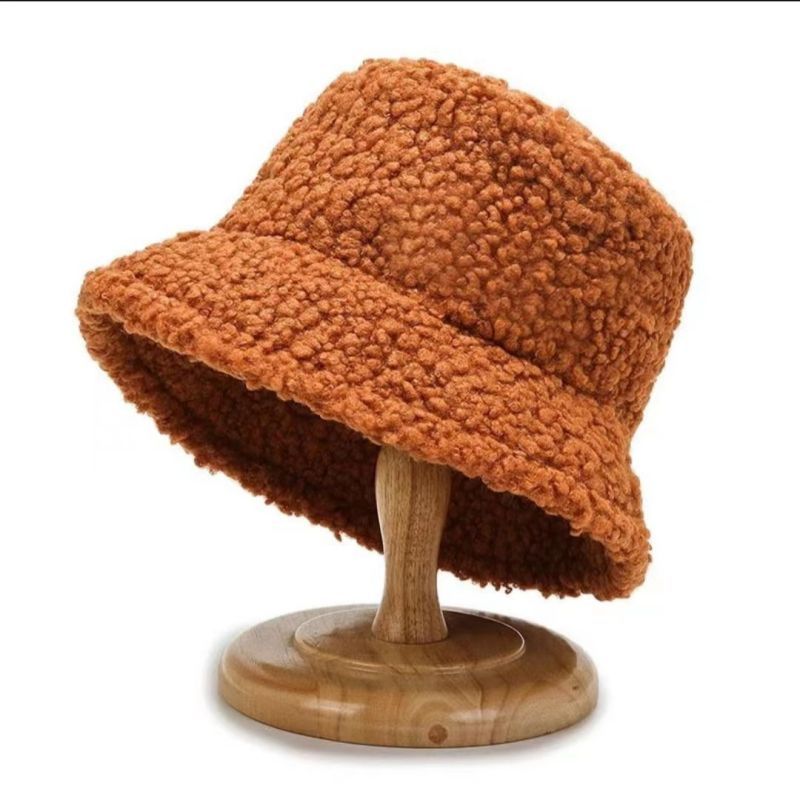 Lena™ - Vinterplysj Fuzzy Bucket Hat