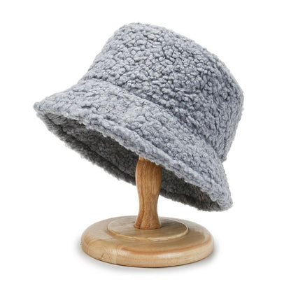 Lena™ - Vinterplysj Fuzzy Bucket Hat