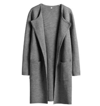 Karoline™ - Behound Lapel Classy Coatigan