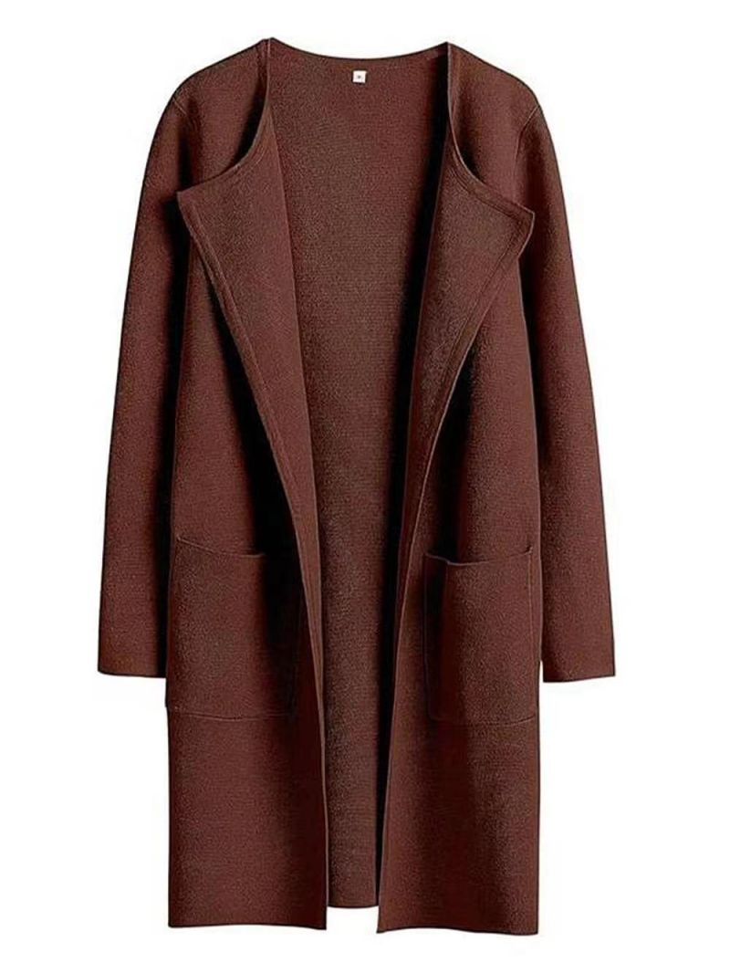 Karoline™ - Behound Lapel Classy Coatigan