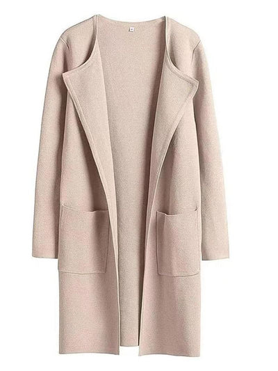 Karoline™ - Behound Lapel Classy Coatigan