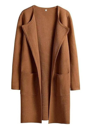 Karoline™ - Behound Lapel Classy Coatigan