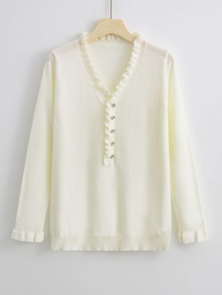 Amanda™ - Stylish Ruffled Sweater