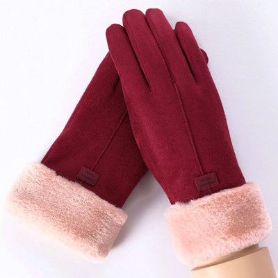 Cashmere™ - Suède fluwelen handschoenen