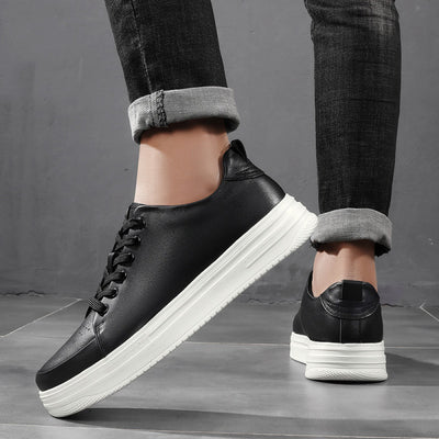 Fredrik™ - Lage leren schoenen voor heren 
