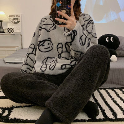 Pilou™ - Fleece Pajamas Set