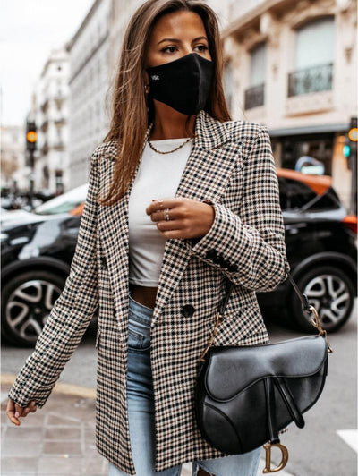 Harper™ - Geruite Blazer
