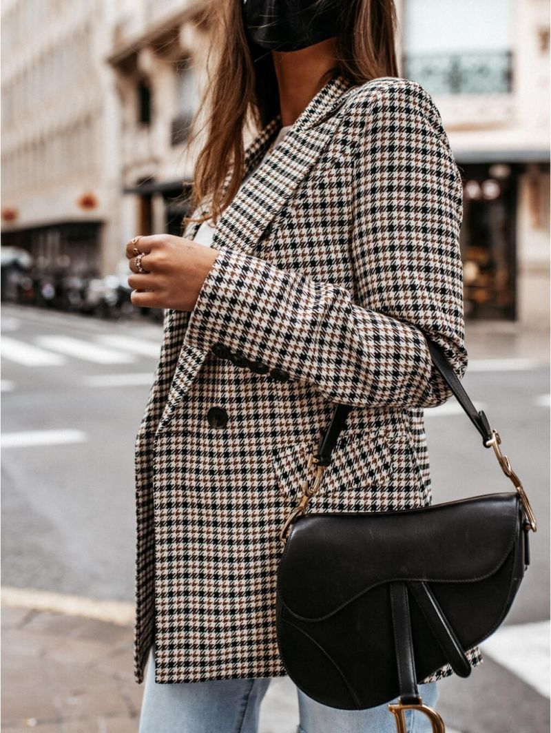 Harper™ - Geruite Blazer