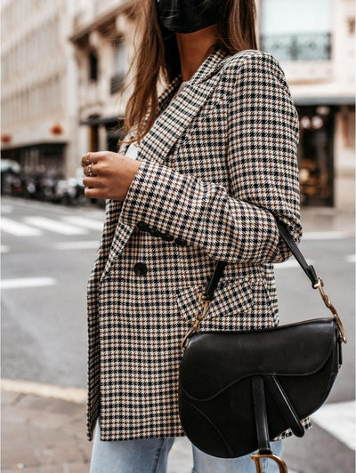 Harper™ - Geruite Blazer