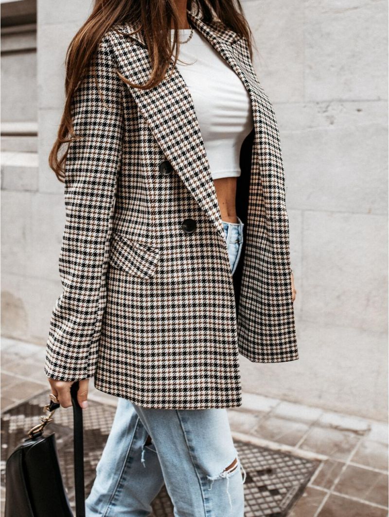 Harper™ - Geruite Blazer