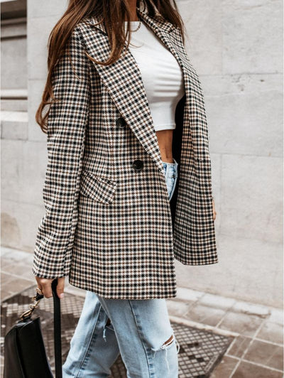 Harper™ - Geruite Blazer