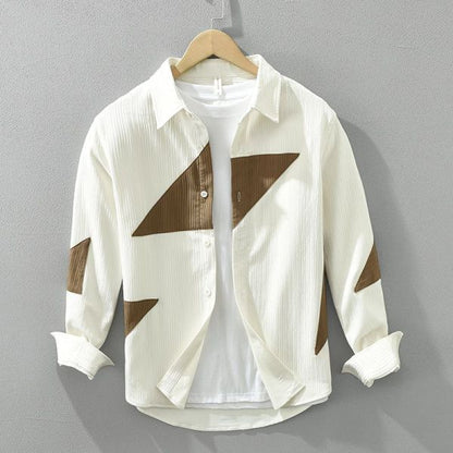 Gerhard™ - Stylish Geometric Pattern Shirt