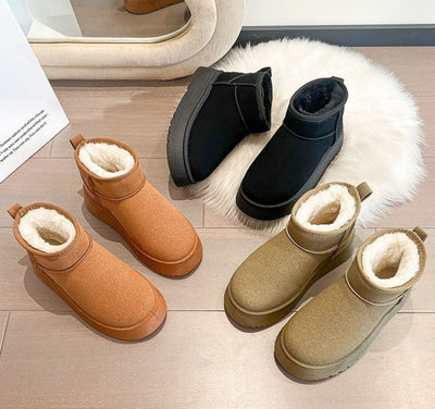 Mima™ - Short Plush Warm Snow Boots