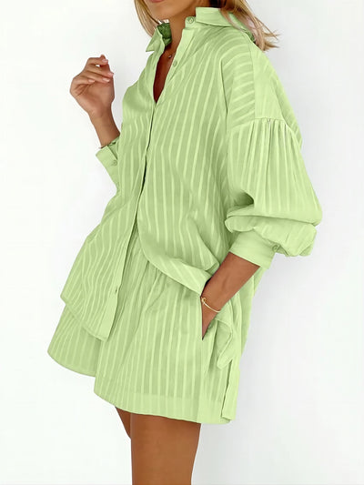 Clara™ | Striped Lounge Set