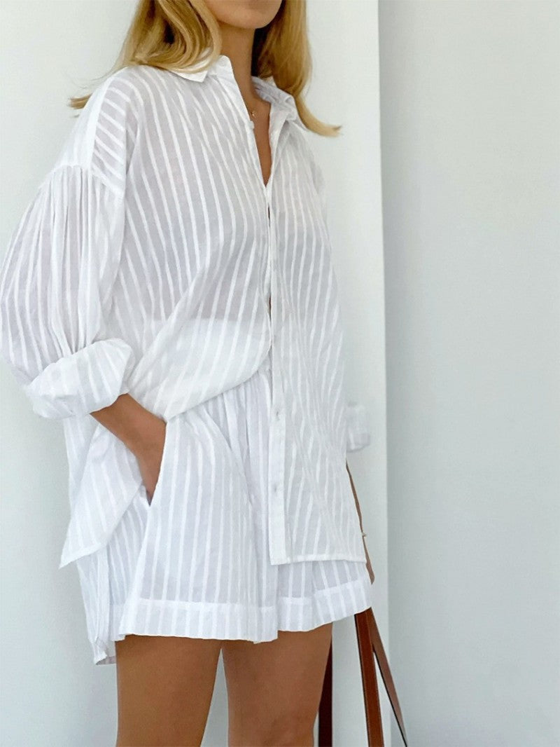 Clara™ | Striped Lounge Set