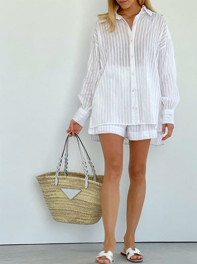Clara™ | Striped Lounge Set