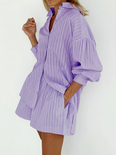 Clara™ | Striped Lounge Set