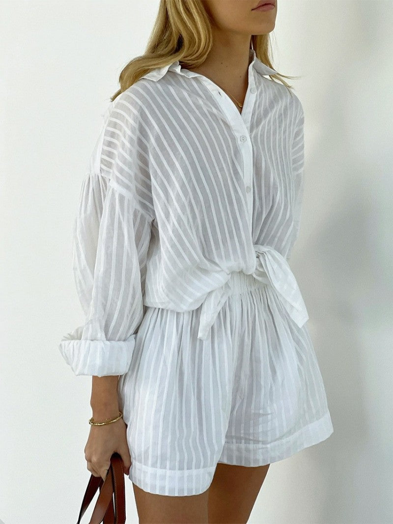 Clara™ | Striped Lounge Set
