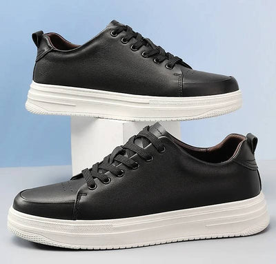 Fredrik™ - Lage leren schoenen voor heren 