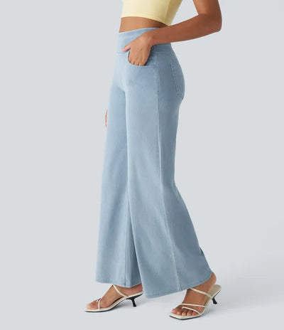 Halara™ - Werkjeans met hoge taille
