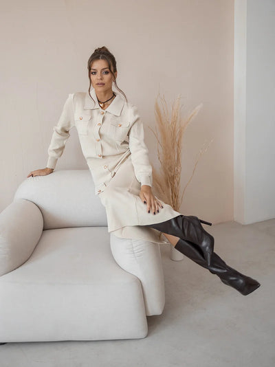 Deme™ - Elegante gebreide rokset