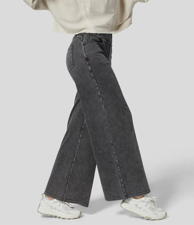 Halara™ - Werkjeans met hoge taille
